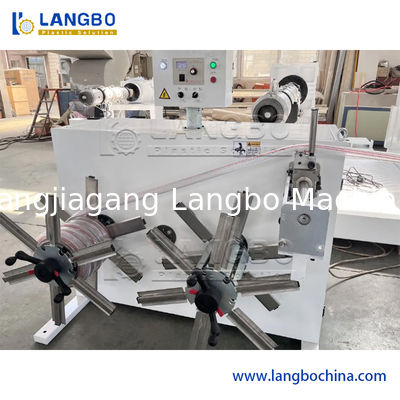 PVC Bahçe Sulama Hortumu Makinesi Plastik PVC Yumuşak Örgülü Fiber Takviyeli Esnek Boru Tüp Ekstrüzyon Makinesi