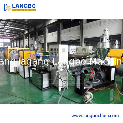 Flexible PVC Fiber Braided Reinforced Hose Pipe Making Machine