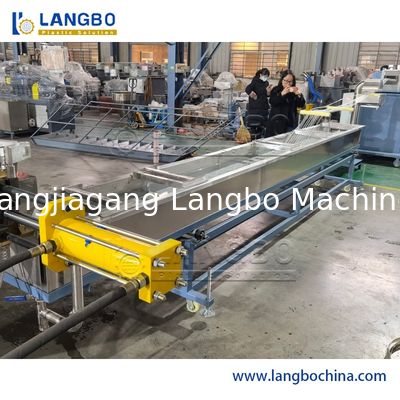 PP PLC PE HDPE LDPE Geri Dönüşüm Plastik Granül Peletleme Makinesi Granülasyon Hattı
