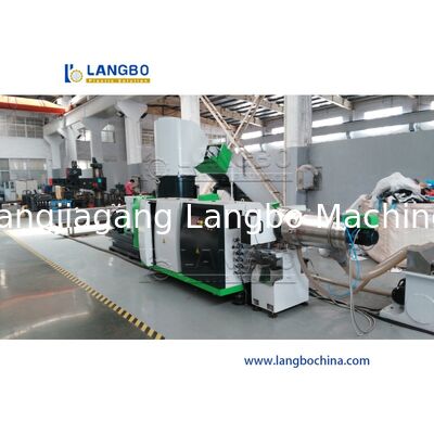 Atık Plastik PE PP ABS Su Halkası Granulator