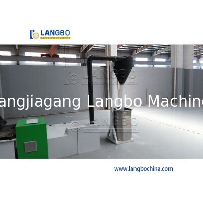 Atık Plastik PE PP ABS Su Halkası Granulator