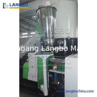 Atık Plastik LDPE HDPE PE PP Film Jumbo Torbalar Evcil hayvan şişesi Döllenmiş Boru PVC Sert Plastik ABS PC Yıkama Geri Dönüştürme Üretim Pelletizing Granulating Line