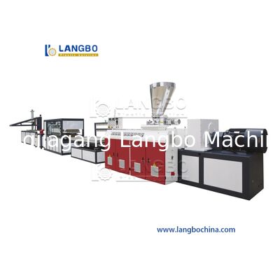 Plastik PVC tavan paneli profilleri üretme makineleri/ekstrüderleri