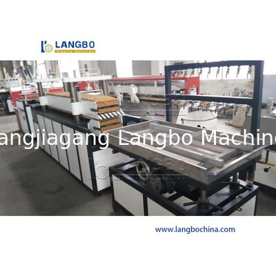 Plastik PVC tavan paneli profilleri üretme makineleri/ekstrüderleri