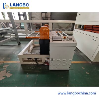 Otomatik PVC Levha Yapma Makinesi, 55KW Güç Hollow Panel PVC Üretim Hattı