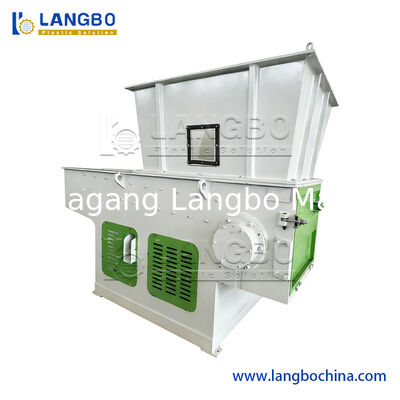 Atık karton kağıt lastik kauçuk ahşap kütükler fıçılar boru ve plastik parçalayıcı geri dönüşüm için makine