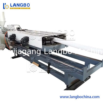 PE PA PVC EVA Tek Duvarlı Gömlekli Boru Yapma Makinesi Ekstrüzyon Lini