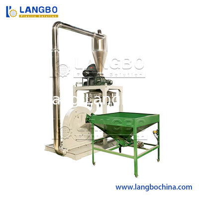 Plastik UPVC CPVC PVC Pulverizer Pulverizing Milling Machine