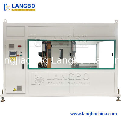 PE Büyük Çaplı Boş Duvarlı Boru Çift Tek Vidalı Ekstrüder Ekstrüzyon Plastik Üretim Hattı Yapma Makinesi