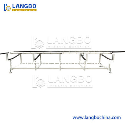 PE Büyük Çaplı Boş Duvarlı Boru Çift Tek Vidalı Ekstrüder Ekstrüzyon Plastik Üretim Hattı Yapma Makinesi