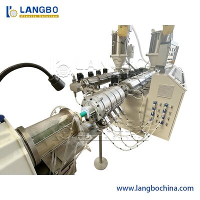 16-400 mm PPR boru yapma makinesi Tam otomatik soğuk sıcak su boru üretim hattı