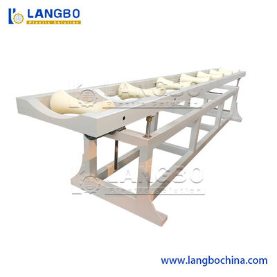 UPVC 75- 250mm Pvc boru ekstrüzyon hattı makinesi 80/156 extruder ile