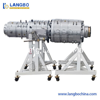 75 - 315mm PVC boru çıkartma hattı 25mm Soket Yapım Makinesi ile