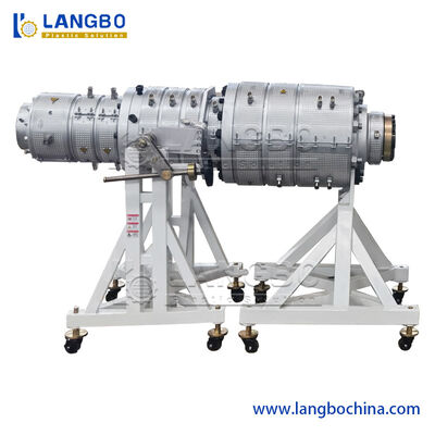 CPVC Pvc boru ekstrüder 75 - 250mm Plastik boru üretim hattı