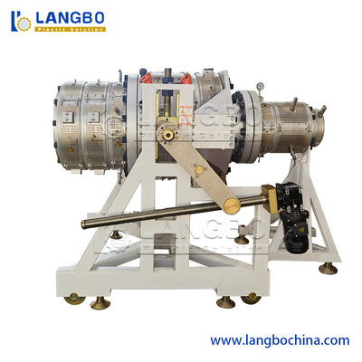 Plastik PVC Boru Üretim Hattı Makinesi Konik Çift Vidalı Ekstruder