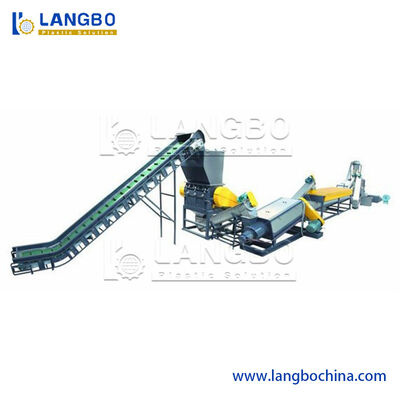 Çöpe atık plastik geri dönüşüm pelletizing makine