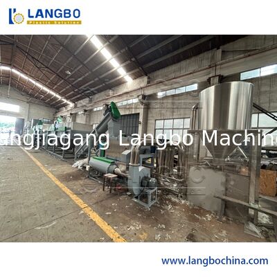 Profesyonel Peletleyici Makinesi Pet Geri Dönüşüm Hattı SIEMENS Marka Motor