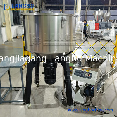 Paslanmaz Çelik Plastik Pellets Dikey Plastik Renk Karıştırıcı