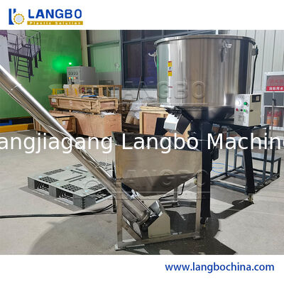 Plastik granülasyon için endüstriyel dikey yüksek hızlı renk karıştırıcı