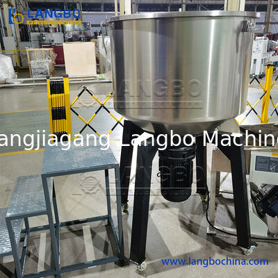 Paslanmaz Çelik Plastik Pellets Dikey Plastik Renk Karıştırıcı