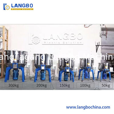 Yüksek Kaliteli 200kg 150kg 100kg 50kg Plastik Endüstriyel Karıştırıcı Renk Karıştırma Makinesi Pellet Karıştırıcı Renk Karıştırıcı Plastik malzemesi için