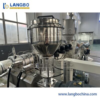 PPR Pipe Extrusion Line With Schneider Controlled Screw Extruder System