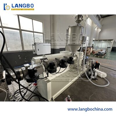 Plastik PVC PPR HDPE UPVC CPVC Su Çözemesi Boru Ekstrüzörü Tarımsal Damla İrişim Hortumu Tüp Elektrik Hortumu Ekstrüzyon Yapma Üretim hattı