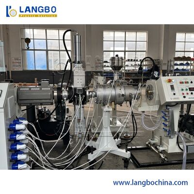 Konik PPR Boru Ekstrüzyon Hattı Çift Vidalı Online Boru Ağırlığı Ölçümü