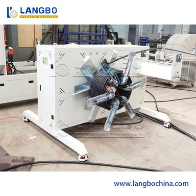 Schnider Elektriksel Bileşenler 16-160MM borular için yumuşak PE boru sargı makinesi