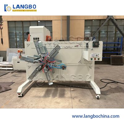 Schnider Elektrik Bileşenleri Otomatik Plastik Boru Sarma Makinesi PE HDPE Oluklu Boru Sarma Aralığı 1600-3200mm