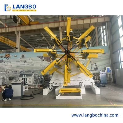 Plastik PE yumuşak boru bobin makinesi yapmak için dalgalanmış hortum boru sargı