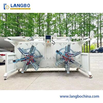 PE Büyük Çaplı Boru Ekstrüzyon Makinesi için Şerit Bağlama Makinesi ile Plastik Boru Sarma Makinesi