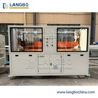 PVC Kanalizasyon Plastik boru kablo kanal su kaynağı Katı Duvar Ekstrüzyon Yapma Makinesi