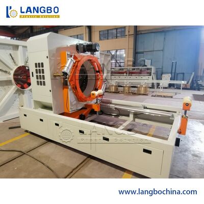 Plastik PVC Su Tahliye Borusu Ekstrüderi Oluklu Boru Ekstrüzyon Makinesi