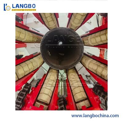 Plastik PVC Su Tahliye Borusu Ekstrüderi Oluklu Boru Ekstrüzyon Makinesi