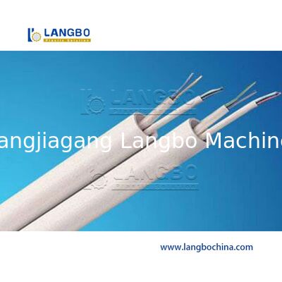 PVC boru ekstrüzyon hattı boru üretimi için çınlama makinesi ile