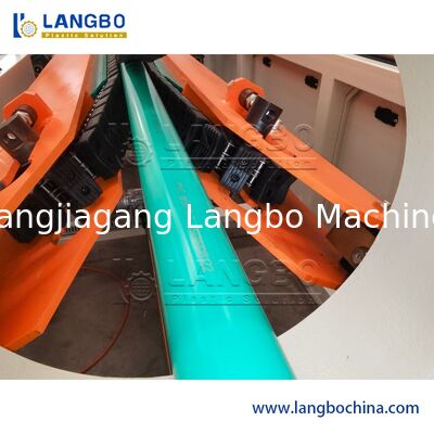 İyi Kaliteli 20-200mm PVC Kanal Su Boruları Üretim Makineleri Ekstrüder Makinesi