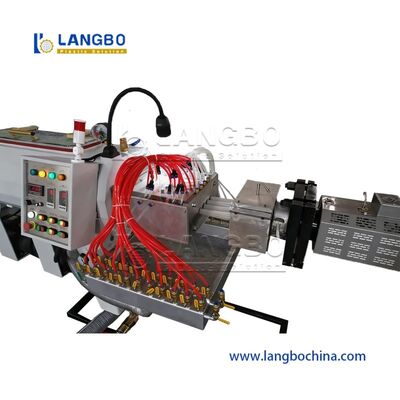 Mbbr Atık Su Arıtma Tesisi Taşıyıcı Ekstrüder Mbbr Yapım Makinesi Akvakültür Mbbr Bio Filtre Medya Üretim hattı