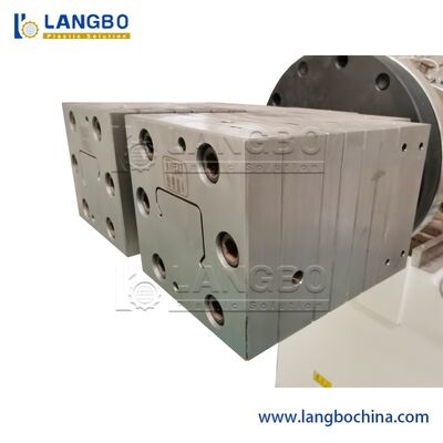 Konik Çift Makara Ekstrüzer PVC Kablo Kütük Profili Hattı Kanal Profili Ekstrüzyon Yapma Makinesi