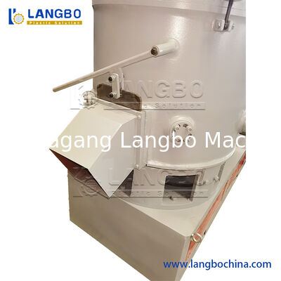 Plastik Aglomeratör Makinesi / PE Filmleri PP Dokunmuş Torbalar Aglomeratör Granulatör Makinesi