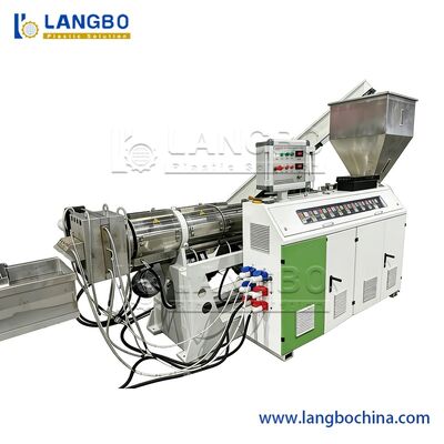 PVC Hurda Plastik Geri Dönüşüm Peletleme Makinesi/PVC Pelet Yapma Makinesi PVC Granül Hattı