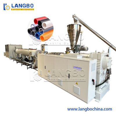 16-32mm Four Cavity PVC UPVC Conduit Electric Pipe Extruder Making Extrusion Machine Production Line