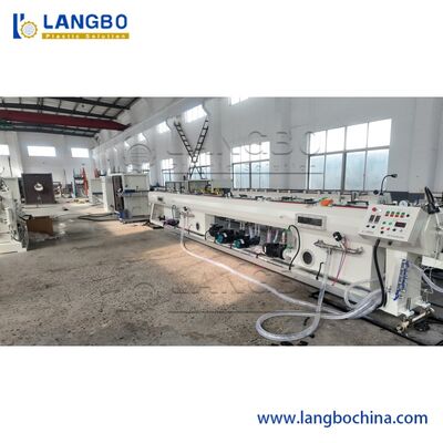 75-315mm Çift Tek Çok Katmanlı PE Boru Ekstrüzyon Hattı / HDPE Boru Yapma Makinesi / Plastik Boru Üretim Hattı