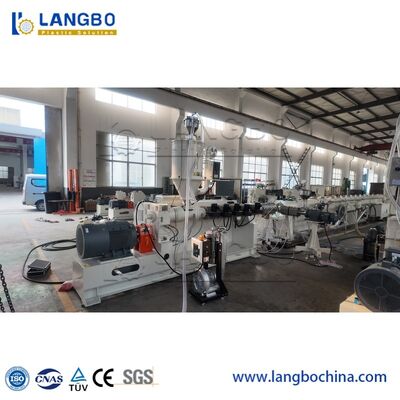 16-400 mm PE / HDPE boru yapım makinesi ve plastik boru üretim hattı