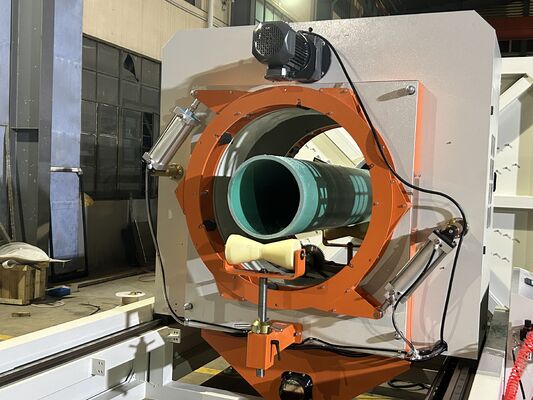 SJSZ92/188 800KG/H Yüksek Kapasiteli Ekstrüder 180-710mm Plastik UPVC Üretim Makinesi