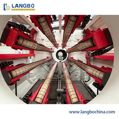 PVC boru çıkartma hattı.