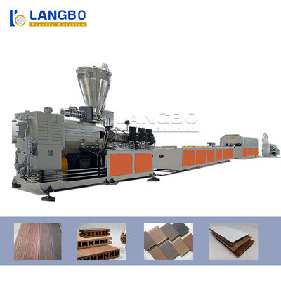 PVC / WPC Profil Ekstrüzyon Hattı  Motor Çift Vida Tasarımı