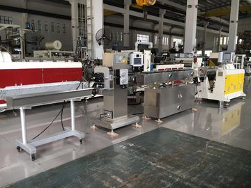 Testere Bıçağı Kesimli PVC Plastik Boru Ekstrüzyon Hattı Pnömatik Kontrollü, PVC Boru yapımı