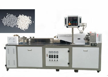 Lab Masterbatch Yapımı İçin Gri Renk 1-3kg / H Çıkış Plastik Peletleyici