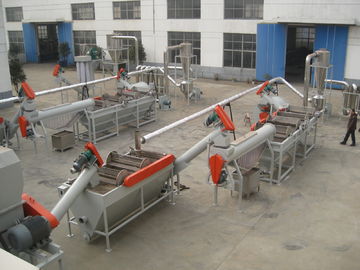 PP PET PS HDPE Atık Plastik Geri Dönüşüm Peletleme Makinesi Paslanmaz Çelik 304